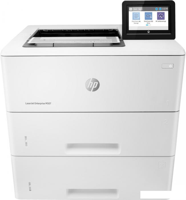 Принтер HP LaserJet Enterprise M507x- фото
