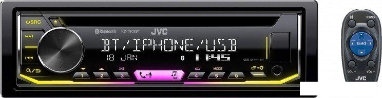 CD/MP3-магнитола JVC KD-T902BT- фото2