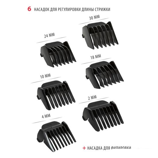 Машинка для стрижки волос Pioneer HC06R- фото2
