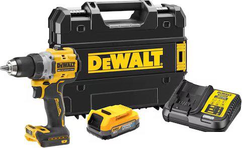 Дрель-шуруповерт DeWalt DCD800E1T (с 1-им АКБ 1.7 Ач, кейс)- фото