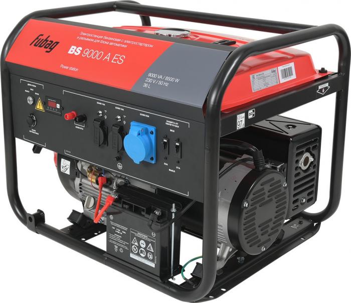 Бензиновый генератор Fubag BS 9000 A ES 641092- фото2