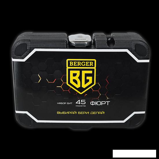 Набор отвертка с битами Berger BG2185 (45 предметов)- фото4