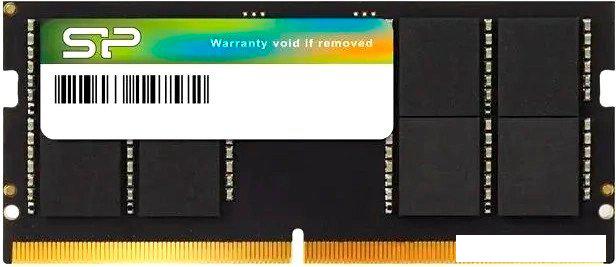 Оперативная память Silicon-Power 32ГБ DDR5 SODIMM 5600 МГц SP032GBSVU560F02