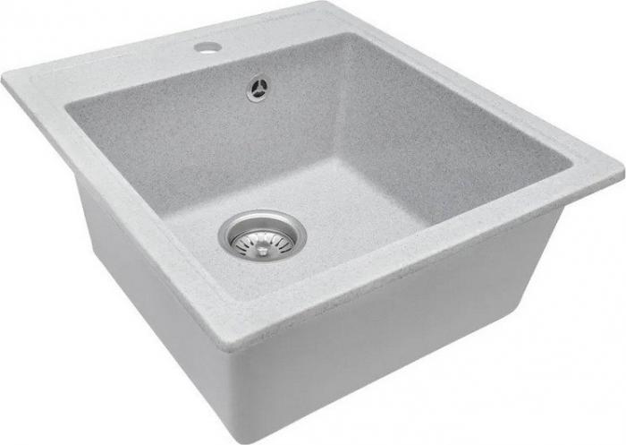 Кухонная мойка Granrus GR-460 (светло-серый)- фото2