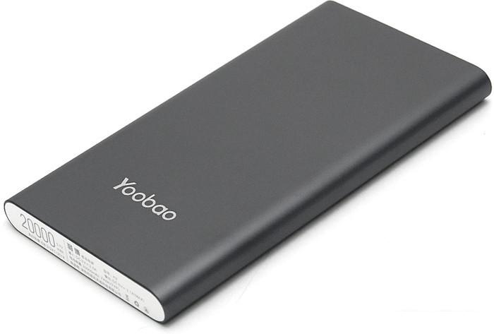 Портативное зарядное устройство Yoobao A2 (графитовый)- фото3