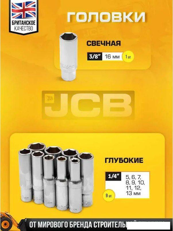 Универсальный набор инструментов JCB 41082-5DS (59719)- фото4
