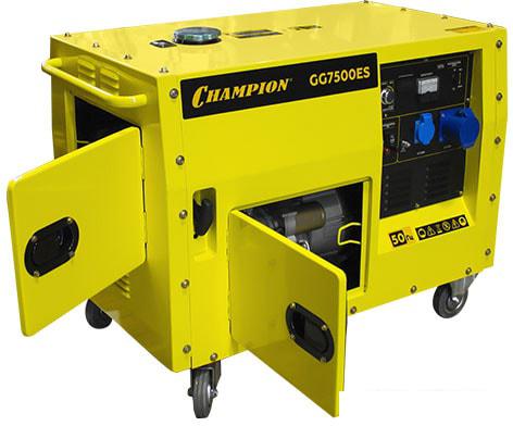 Бензиновый генератор Champion GG7500ES- фото4