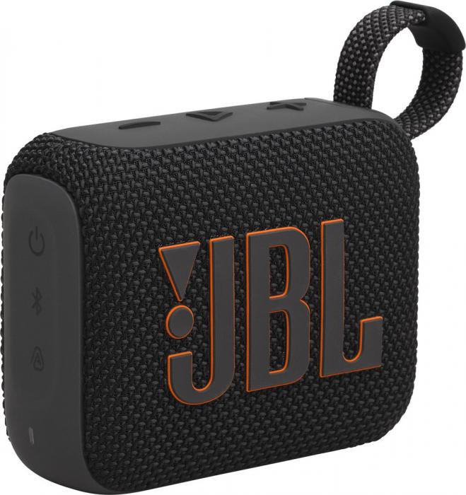 Беспроводная колонка JBL Go 4 (черный)- фото