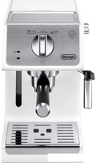Рожковая кофеварка DeLonghi Active Line ECP 33.21.W- фото4