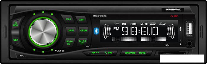 USB-магнитола Soundmax SM-CCR3184FB (24 В)