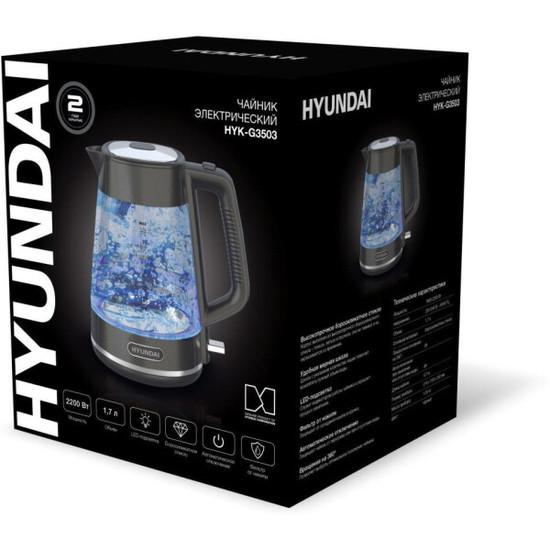 Электрический чайник Hyundai HYK-G3503- фото3