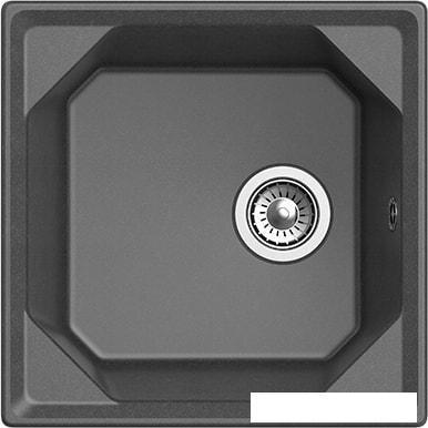 Кухонная мойка GranFest GF-U-500 (графит)- фото2