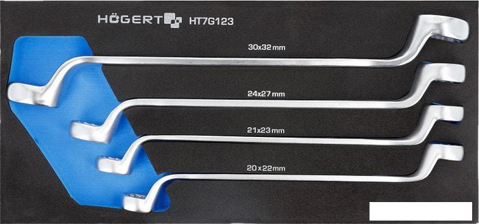 Набор ключей Hogert Technik HT7G123 (4 предмета)- фото