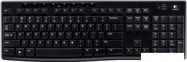 Клавиатура Logitech Wireless Keyboard K270- фото
