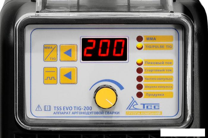 Сварочный инвертор ТСС TSS EVO TIG-200 035262- фото4