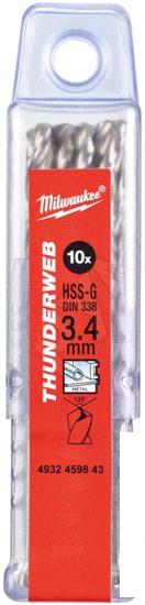 Набор оснастки Milwaukee 4932459843 (10 предметов)