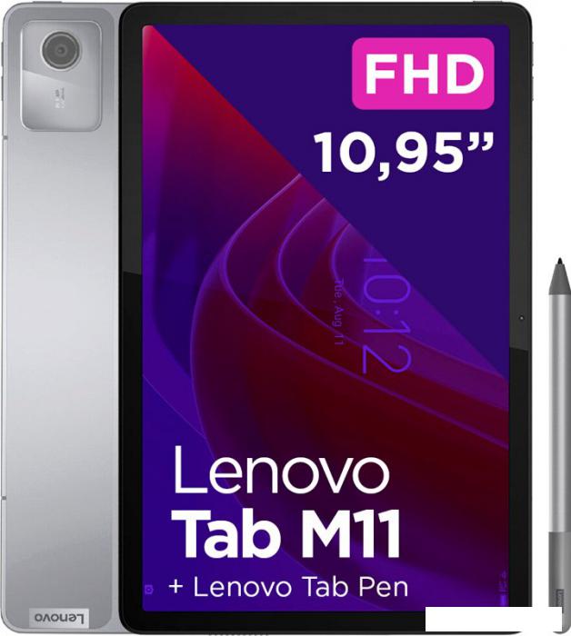 Планшет Lenovo Tab M11 TB330XU 8GB/128GB LTE (серый)- фото