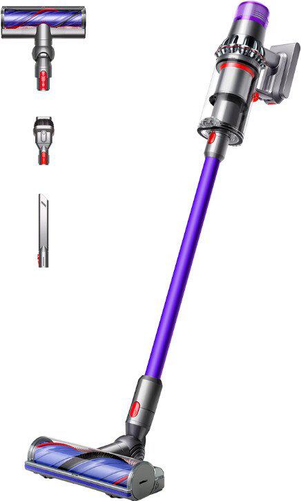 Пылесос Dyson V11 Advanced 479332-01 (никель/фиолетовый)- фото