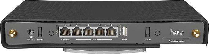 Wi-Fi роутер Mikrotik hAP ac3 RBD53iG-5HacD2HnD- фото4