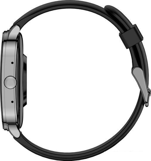 Умные часы Amazfit Pop 3S (черный, с силиконовым ремешком)- фото4