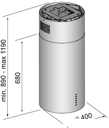 Кухонная вытяжка Korting KHA4970X- фото2