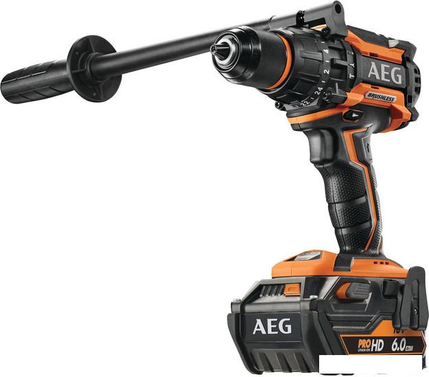 Ударная дрель-шуруповерт AEG Powertools BSB 18BL LI-602C 4935464100 (с 2-мя АКБ 6 Ач, кейс)- фото2