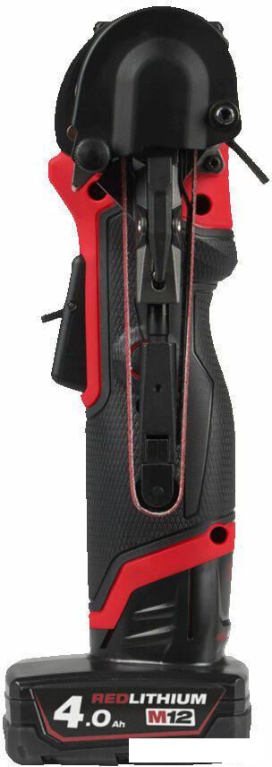 Ленточная шлифмашина Milwaukee M12 Fuel FBFL10-402B (с 2-мя АКБ, сумка)- фото4