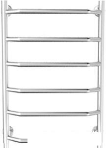 Полотенцесушитель Ростела Трапеция нижнее подключение 1" 4 перекладины 60 см