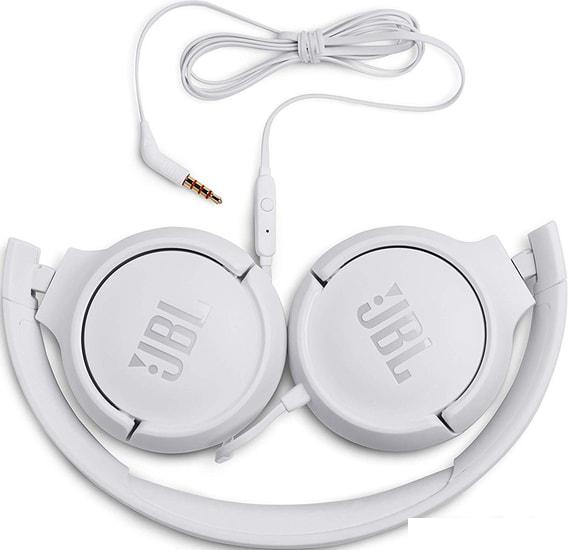 Наушники JBL Tune 500 (белый)- фото4