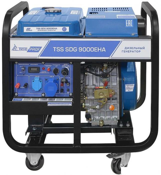 Дизельный генератор ТСС SDG 9000EHA- фото2