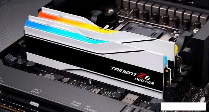 Оперативная память G.Skill Trident Z5 Neo RGB 2x32ГБ DDR5 6000МГц F5-6000J3036G32GX2-TZ5NRW- фото4
