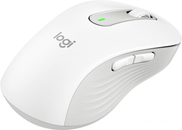 Мышь Logitech Signature M650 L Left для левой руки (белый)- фото2