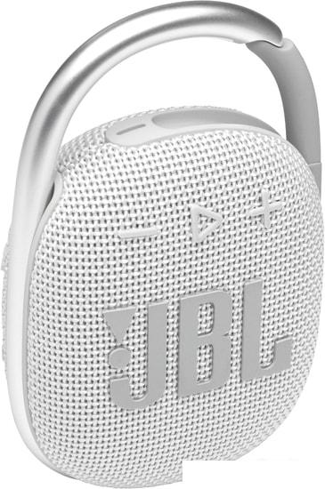 Беспроводная колонка JBL Clip 4 (белый)- фото