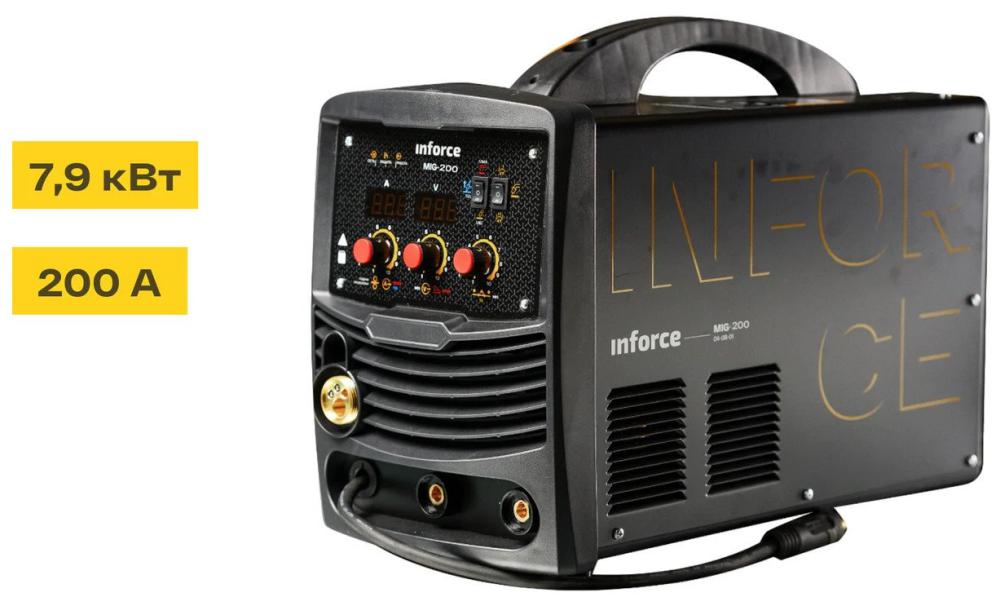 Сварочный инвертор Inforce MIG-200- фото