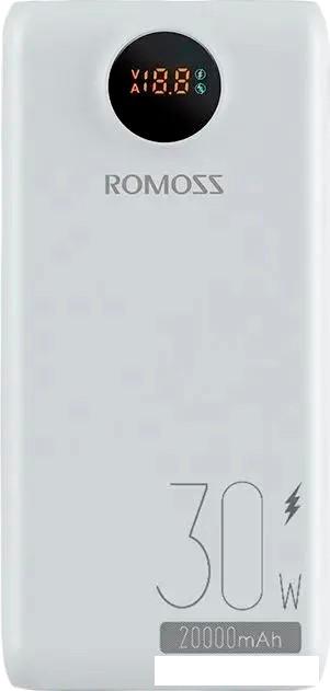 Внешний аккумулятор Romoss SW20S Pro 20000mAh (белый)- фото