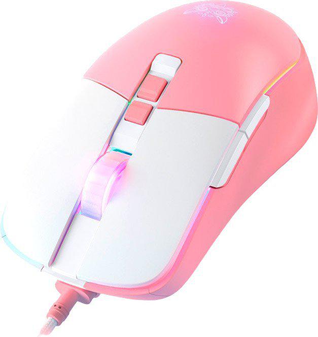 Игровая мышь Onikuma CW916 Blush Pink- фото2