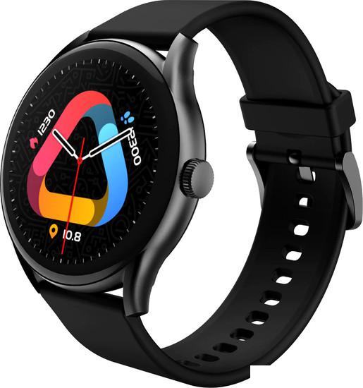 Умные часы QCY Watch GT (серый/черный)- фото