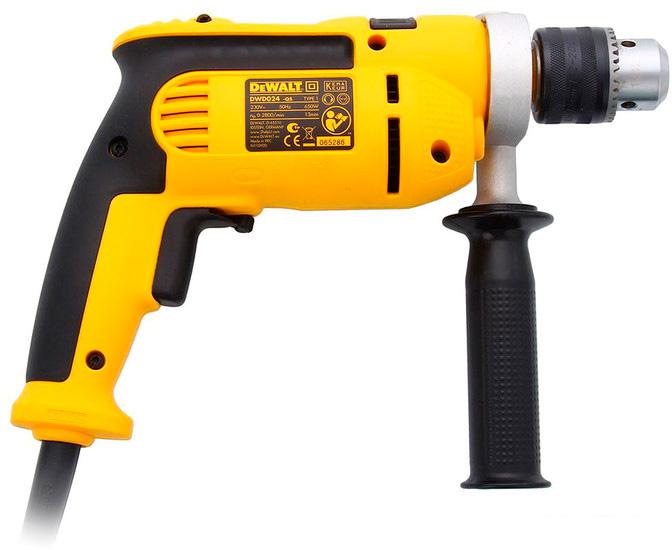 Ударная дрель DeWalt DWD024- фото4
