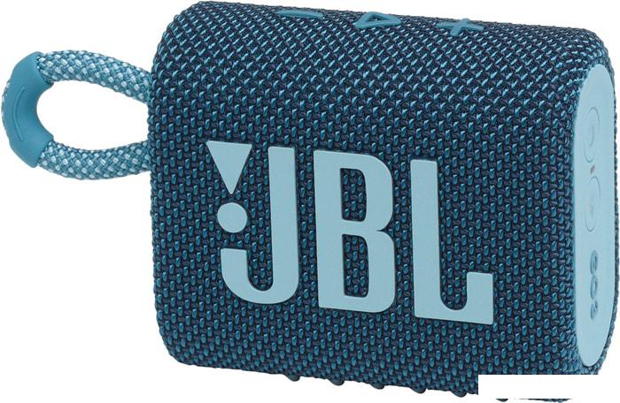 Беспроводная колонка JBL Go 3 (синий)- фото