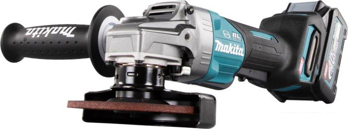 Угловая шлифмашина Makita GA013GM101 (с 1-м АКБ, кейс)- фото4