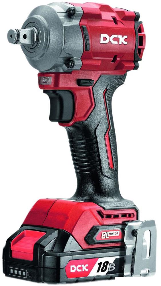 Гайковерт DCK KDPB358 Type FK (с 2-мя АКБ, кейс)