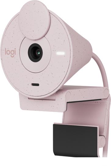 Веб-камера Logitech Brio 300 (розовый)- фото