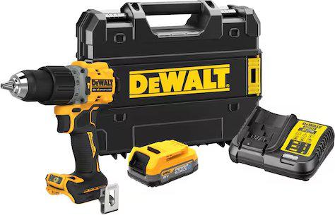 Ударная дрель-шуруповерт DeWalt DCD805E1T (с 1-им АКБ 1.7 Ач, кейс)- фото