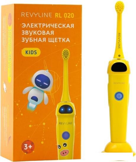 Электрическая зубная щетка Revyline RL 020 Kids (желтый)- фото