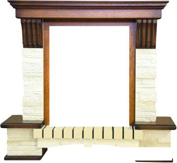 Портал Smolcom Stone Montebello STD-ASP (махагон коричневый антик)
