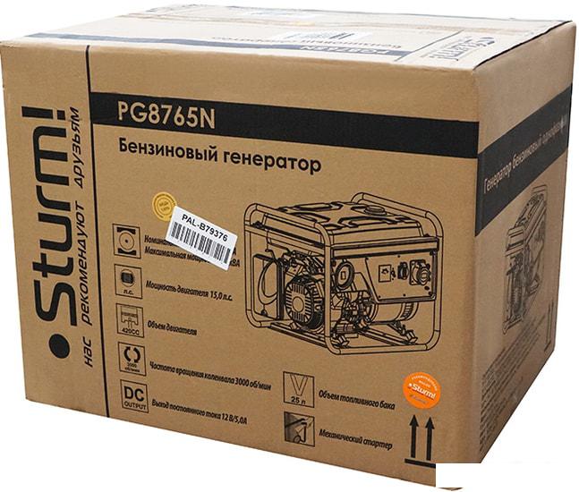 Бензиновый генератор Sturm PG8765N- фото3