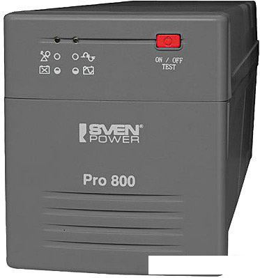 Источник бесперебойного питания SVEN Power Pro 800- фото
