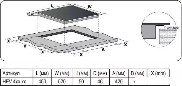 Варочная панель Evelux HEV 431 B- фото3