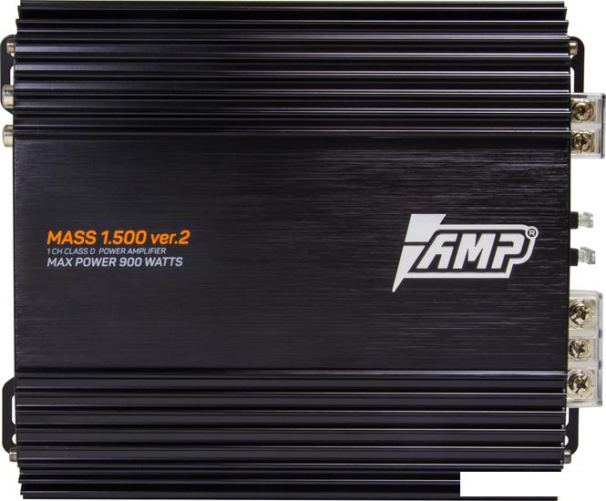 Автомобильный усилитель AMP MASS 1.500 ver.2- фото