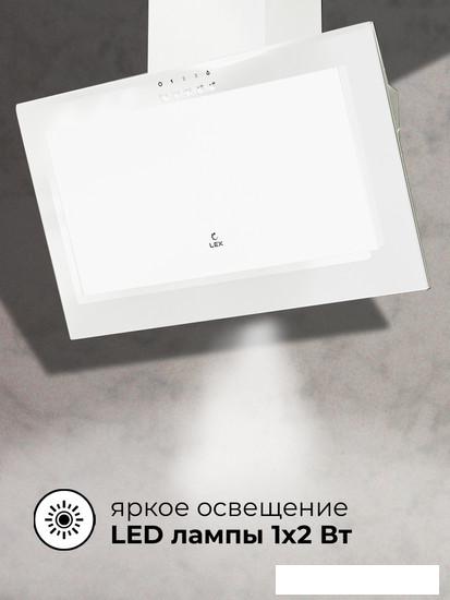 Кухонная вытяжка LEX Mio 600 (белый)- фото4